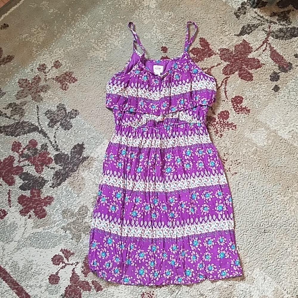 MOSSIMO Floral Sleeveless dress size small